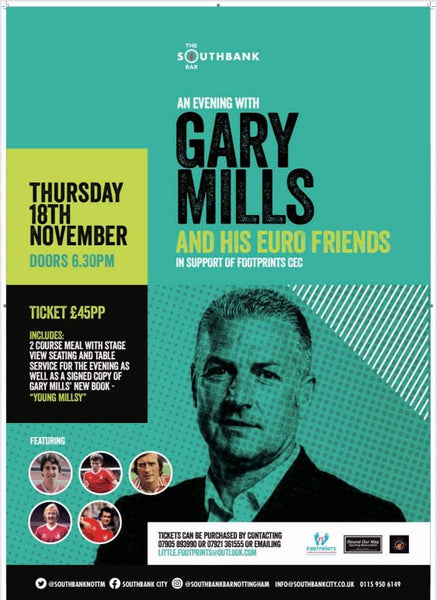 A Evening with Gary Mills in support of Footprints CEC