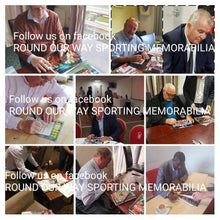 Load image into Gallery viewer, Nottingham Forest signed European cup winners. Topps cards and orginal mirror.