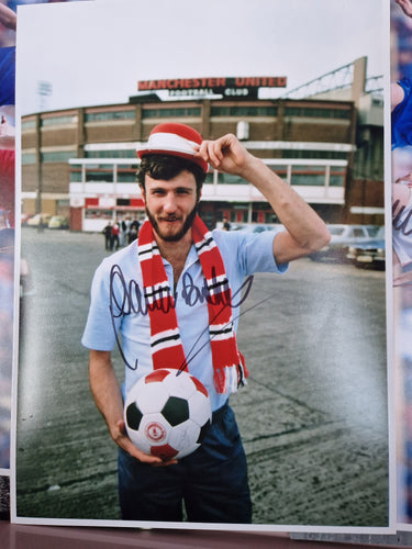 Signed Garry Birtles Manchester United photo