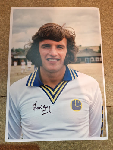 Signed Frank Gray Leeds Utd photo
