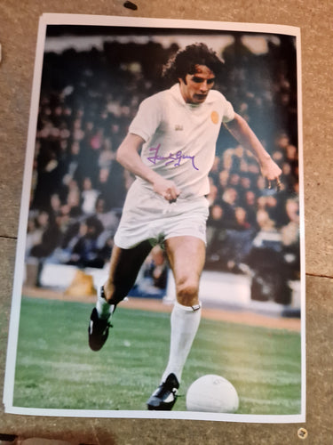 Signed Frank Gray Leeds United photo