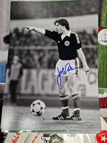 Signed John Robertson Scotland photo