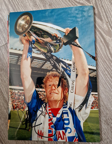 Signed photo Colin Hendry.Blackburn Rovers