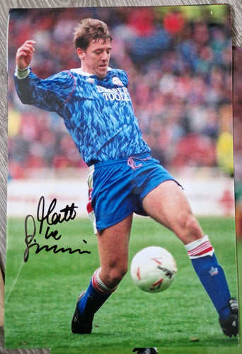 Signed Matt Le Tissier Southampton photo