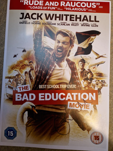 Signed Jack Whitehall poster