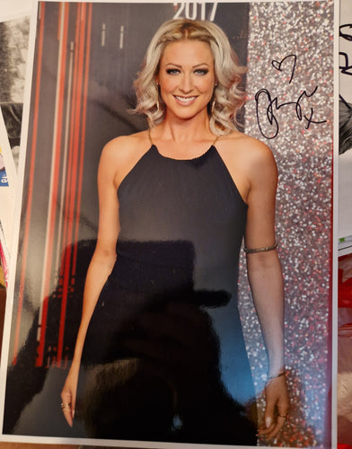 Signed Faye Tozer Steps Photo