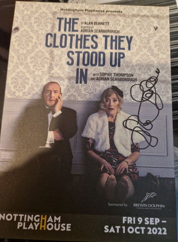 Signed Flyer Sophie Thompson