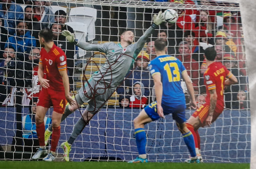 Signed Wales Wayne Hennessey photo