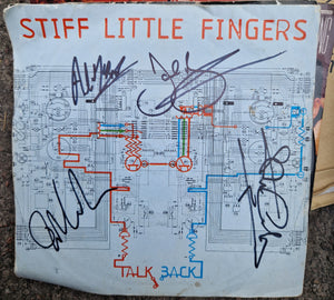 Signed Stiff Little Fingers single record