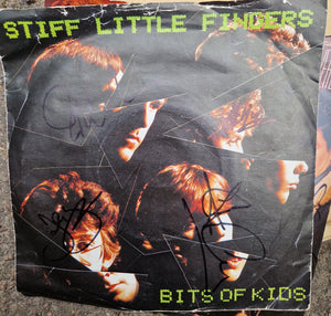 Stiff Little fingers signed vinyl single