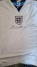 Load image into Gallery viewer, England Euro 96 shirt.Signed by Stuart Pearce.