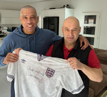 Load image into Gallery viewer, Signed England shirt Itailia 90.Des Walker