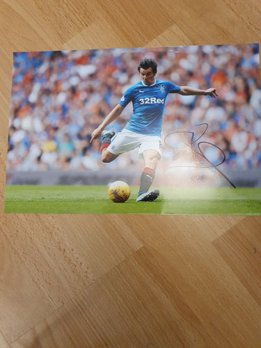 Signed Joey Barton Rangers