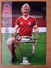 Load image into Gallery viewer, Signed kenny burns nottingham forest