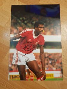 Signed Viv Anderson photo