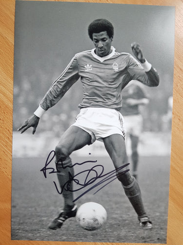 Signed  Viv Anderson photo