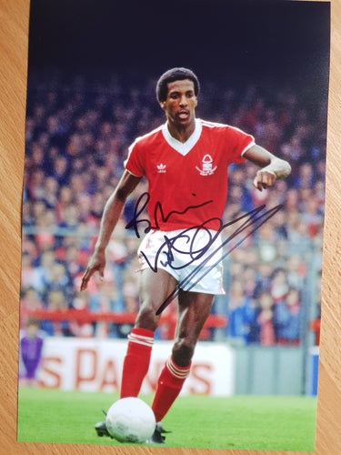 Viv Anderson signed
