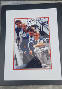 Signed Nottingham Forest framed photo