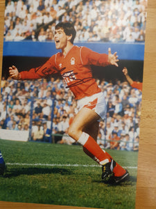 Signed Nigel Clough Nottingham Forest