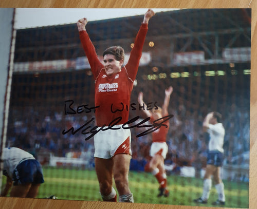 Signed Nigel Clough Nottingham Forest