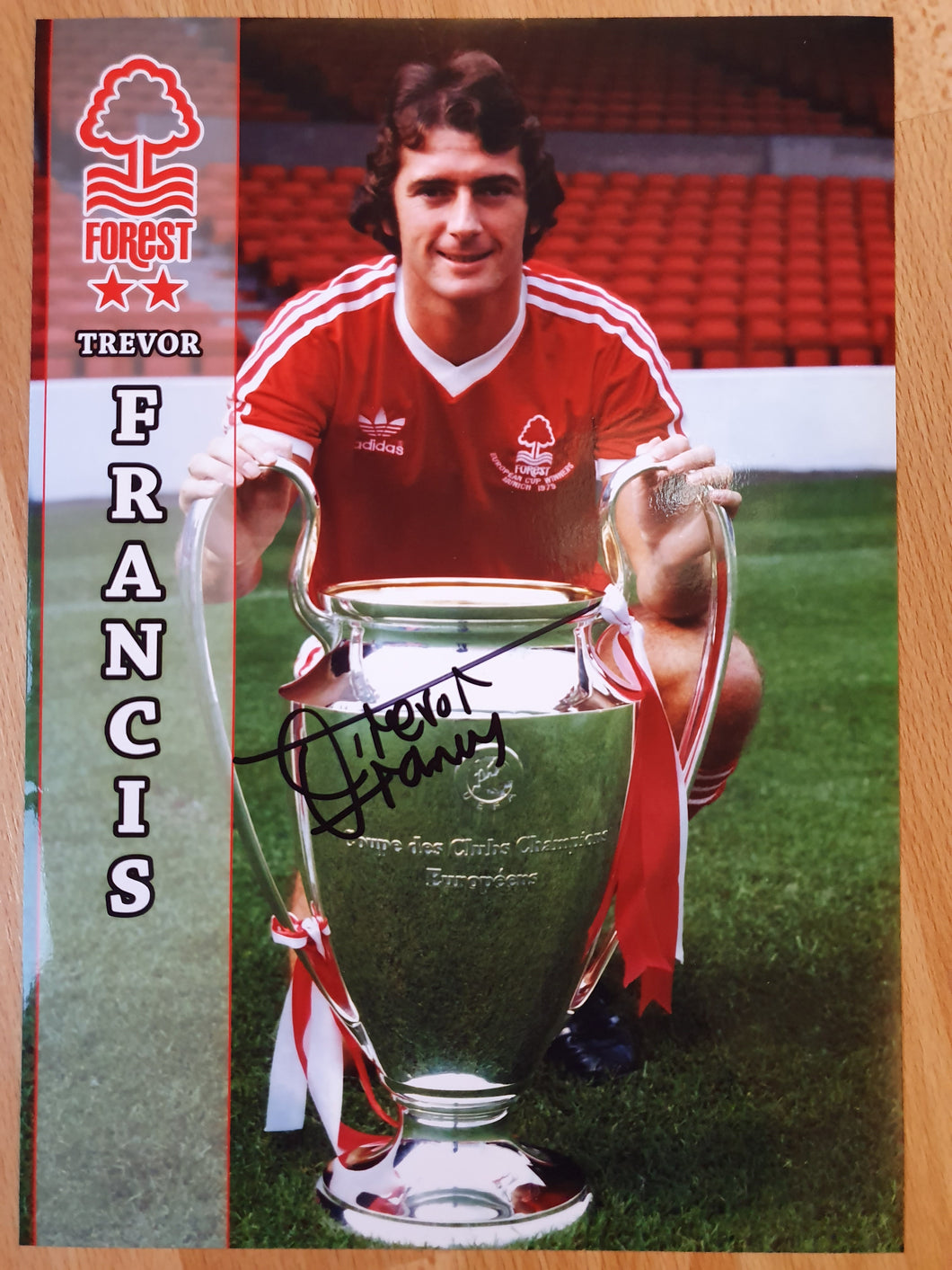 Signed Trevor Francis Nottingham Forest