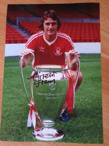 Signed Trevor Francis nottingham forest