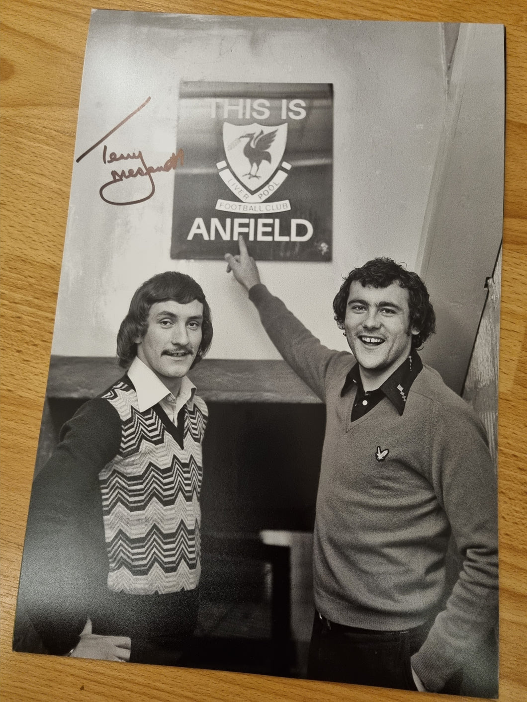 Signed Terry Mcdermott