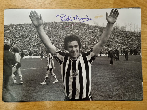 Signed Bob Moncur Newcastle