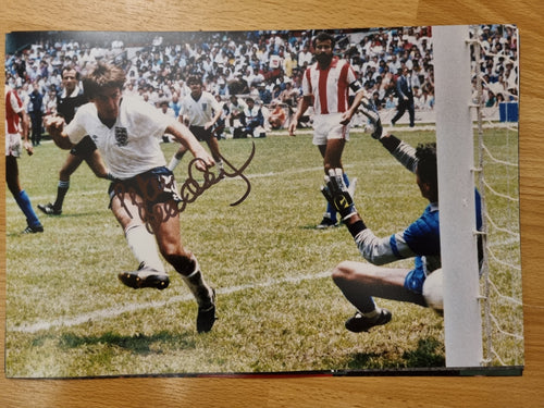 Signed Peter Beardsley,England