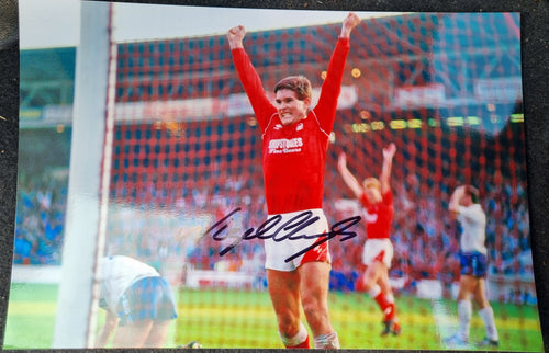 Signed Nigel Clough Nottingham Forest