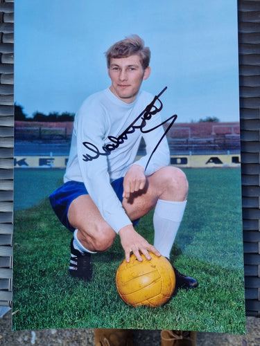 Signed Colin Todd Derby County