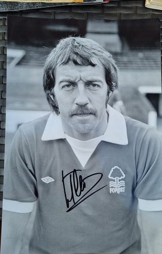 Signed Frank Clark Nottingham Forest