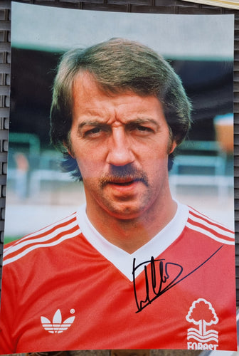 Signed Frank Clark Nottingham Forest