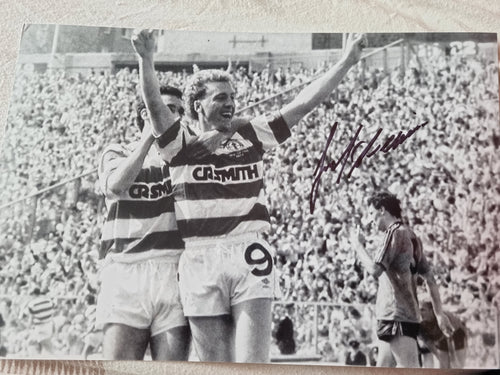 Signed Frank Mcavennie Celtic