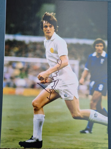 Signed Leeds utd Duncan Mckenzie