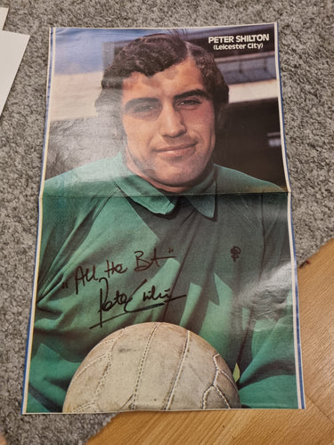Peter Shilton signed Leicester City