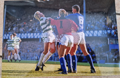 Signed Chris Woods.Glasgow Rangers