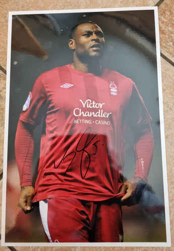 Wes Morgan Nottingham Forest signed