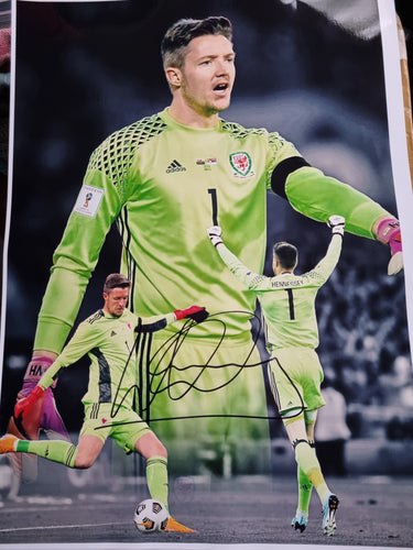 Signed Wayne Hennessey Wales