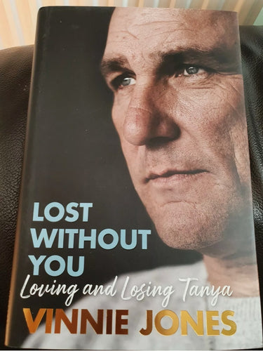 Signed Vinny Jones book