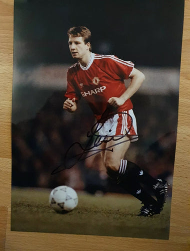 Signed Lee Martin Manchester utd