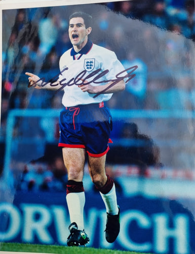 Official press photo signed by Nigel Clough