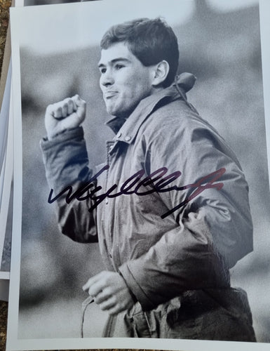 Offical press photo signed Nigel Clough