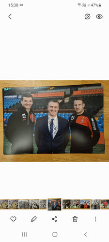 Signed Lee Clark