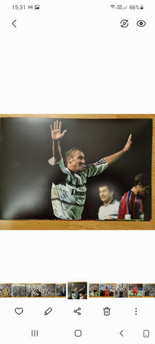 Signed Lee Clark Fulham